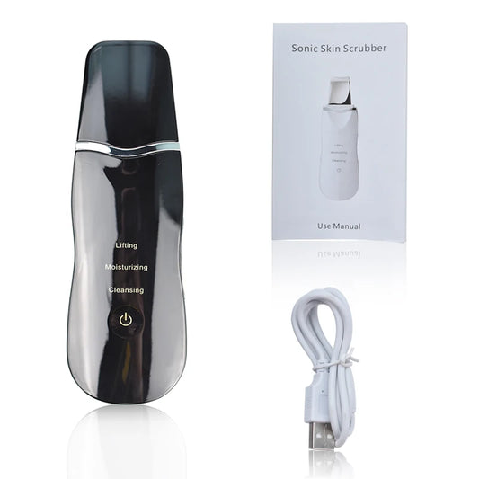 Revitalize Your Skin with the Ultrasonic Deep Face Cleaning Machine - Remove Blackheads, Reduce Wrinkles, and Achieve a Radiant Complexion!